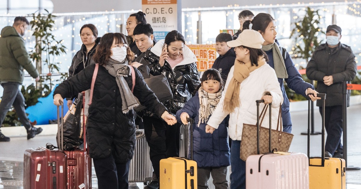 Trung Quốc bước vào cao điểm Xuân vận năm 2024 1 trung quoc buoc vao cao diem xuan van nam 2024 65b389670ad31