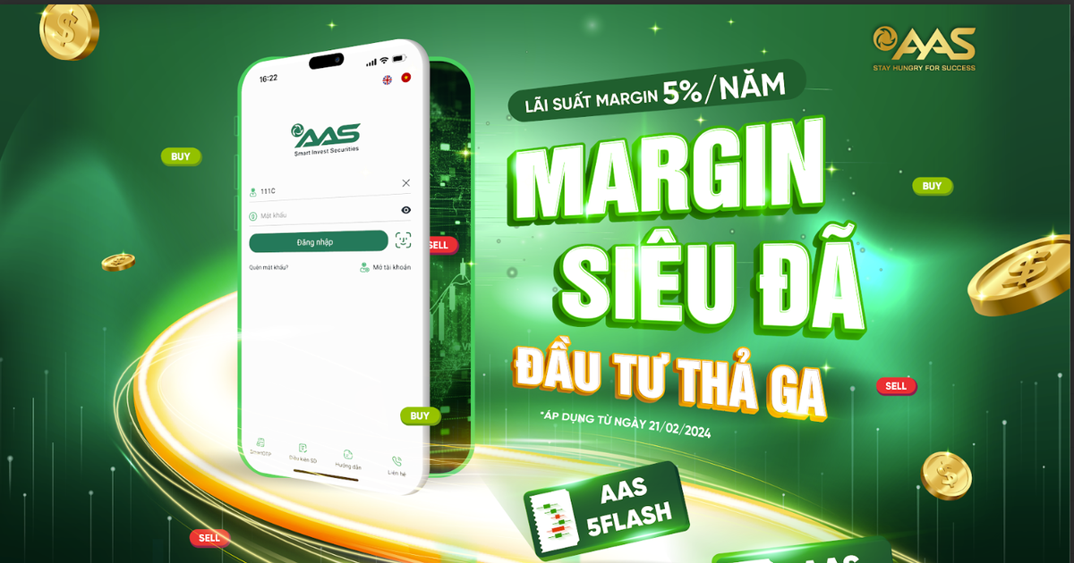 Chứng khoán AAS chơi lớn, tặng khách hàng đến 90 ngày magrin lãi suất khủng 5% 2 chung khoan aas choi lon tang khach hang den 90 ngay magrin lai suat khung 5 65d5d4526024e