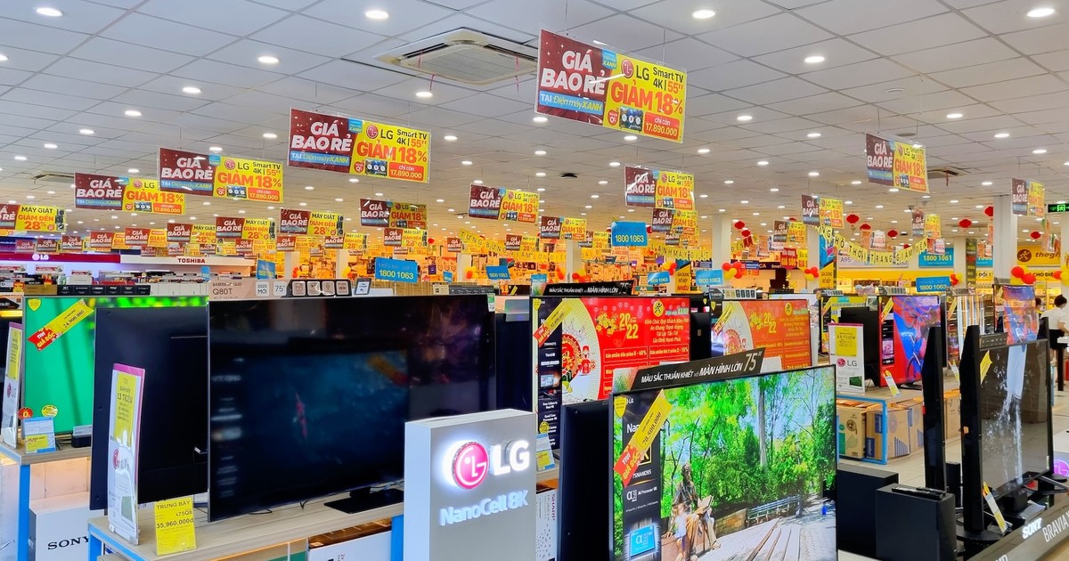 Doanh thu hàng điện máy của MWG tăng trưởng trở lại 1 doanh thu hang dien may cua mwg tang truong tro lai 65fd9964c9ad7