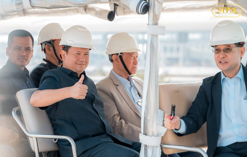 Ông Hun Manet thị sát dự án sân bay lớn nhất Campuchia 1 ong hun manet thi sat du an san bay lon nhat campuchia 65f035a7756c5