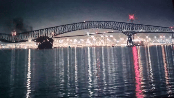 Sập cầu tại Baltimore, Mỹ do va chạm với tàu 1 sap cau tai baltimore my do va cham voi tau 66028e2bbd024