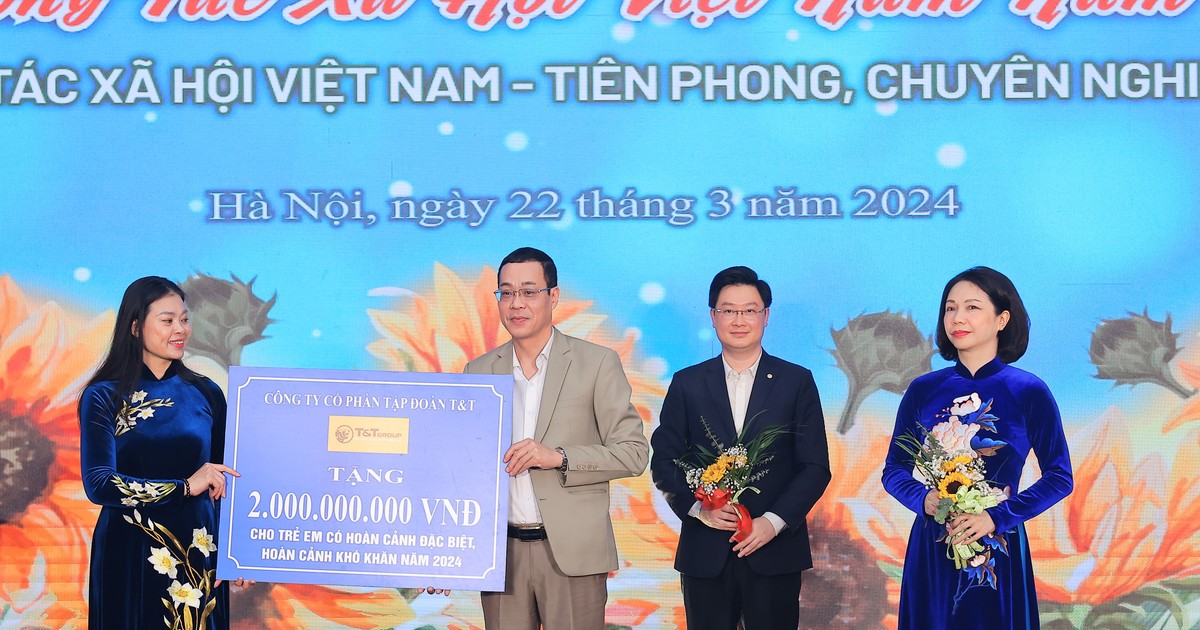 T&T Group tiếp tục ủng hộ 2 tỷ đồng hỗ trợ trẻ em nghèo 1 tt group tiep tuc ung ho 2 ty dong ho tro tre em ngheo 65fd44cc3b780