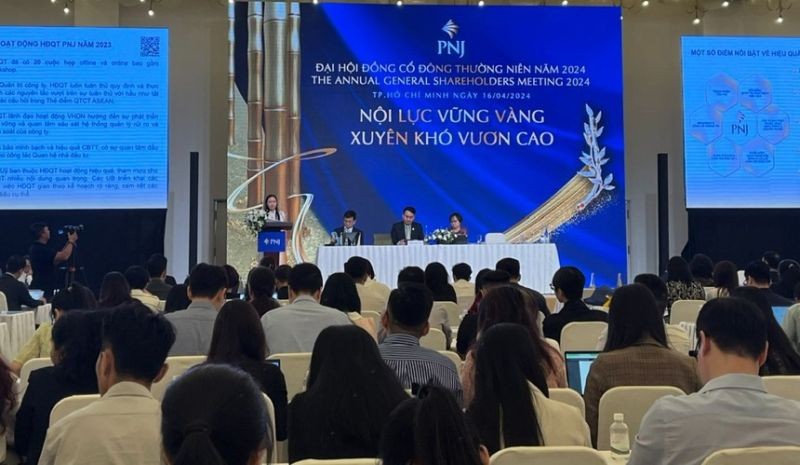 Đại hội cổ đông PNJ: Phấn đấu đưa giá trị thương hiệu lên tỷ USD 1 dai hoi co dong pnj phan dau dua gia tri thuong hieu len ty usd 661e485e8b49a